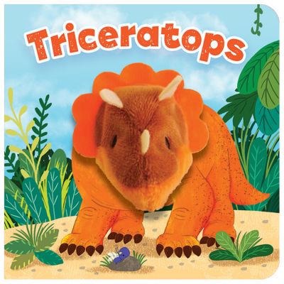 Triceratops Chunky Finger Puppet Book (£5.99)